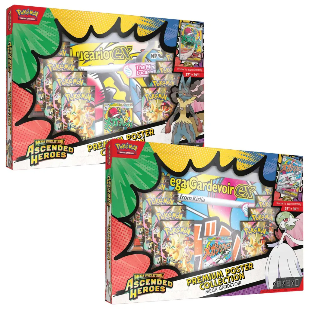 Mega Evolution Ascended Heroes - Premium Poster Collection - Assortment