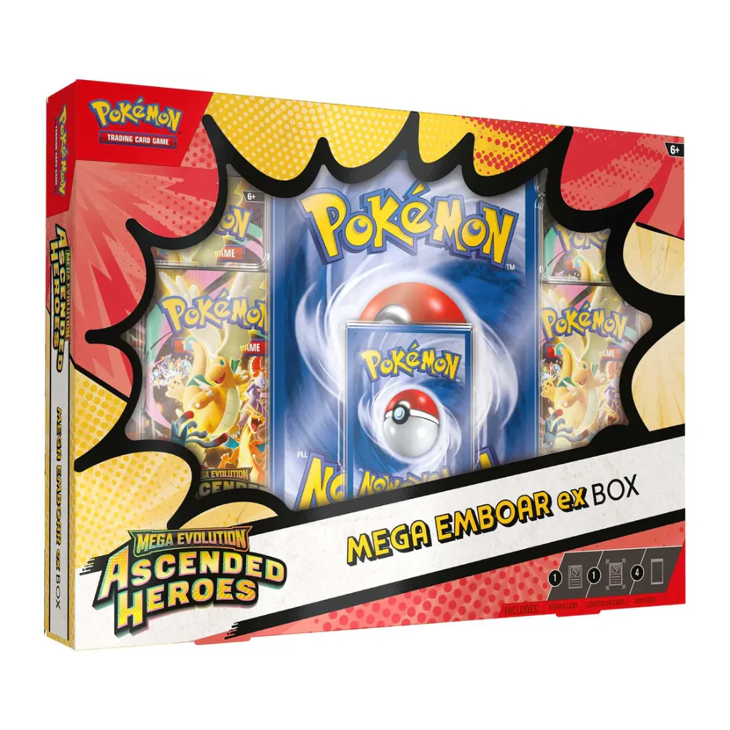 Mega Evolution Ascended Heroes - Mega Emboar ex Box